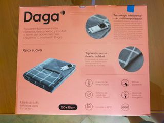 Manta Eléctrica DAGA 150x95cm