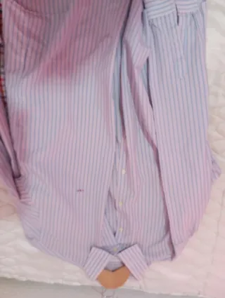 Camisa Eton Cuadros Multicolor Talla L