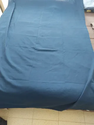 Mantel azul 240 x 140 cm