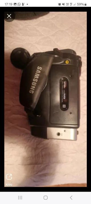 Videocamera Samsung MAI da testare