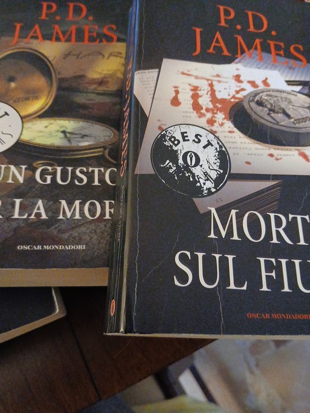 4 libri di P. D. James
