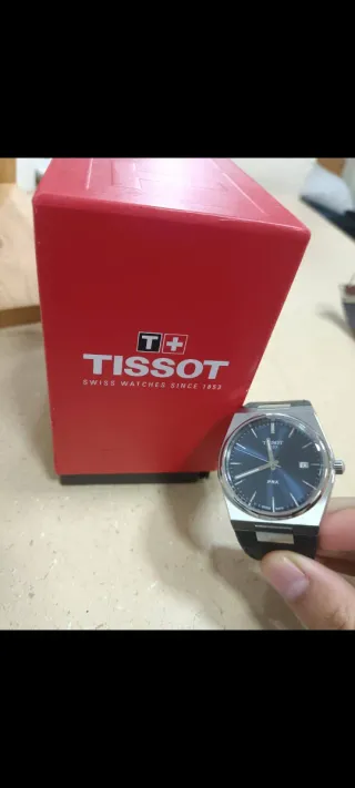 Tissot PRX Quartz Reloj Azul Marino