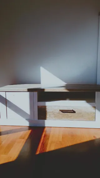 Mesa TV diseño actual funcional