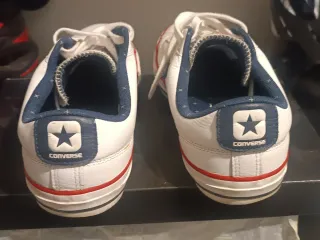 Zapatillas Converse Blancas y Azules