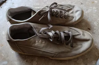 Adidas Bambas Beige/Gris Talla 38