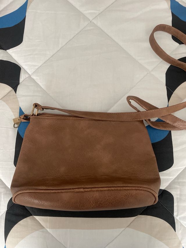 Bolso bandolera marrón