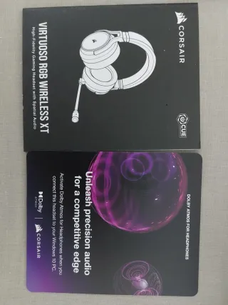 Corsair Virtuoso XT Wireless RGB + Dolby Atmos