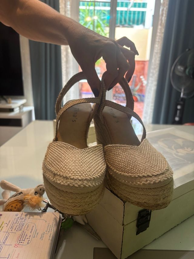 Alpargatas esparto feria beige