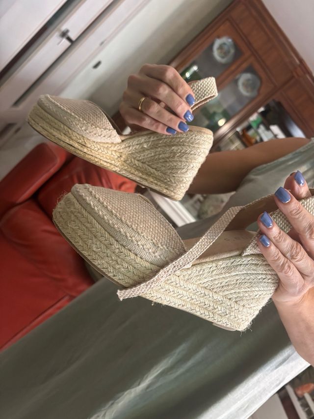 Alpargatas esparto feria beige