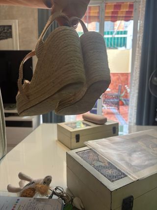 Alpargatas esparto feria beige