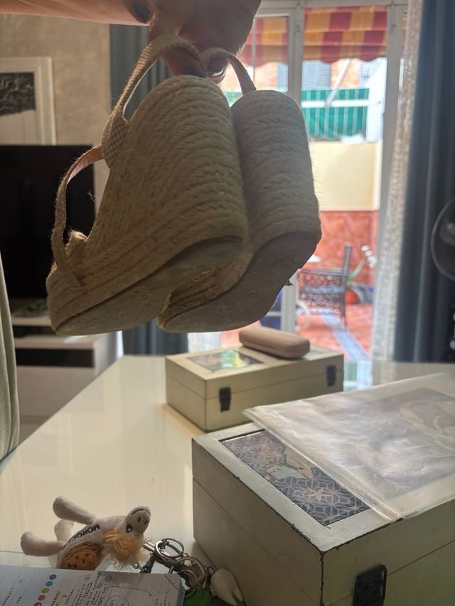 Alpargatas esparto feria beige