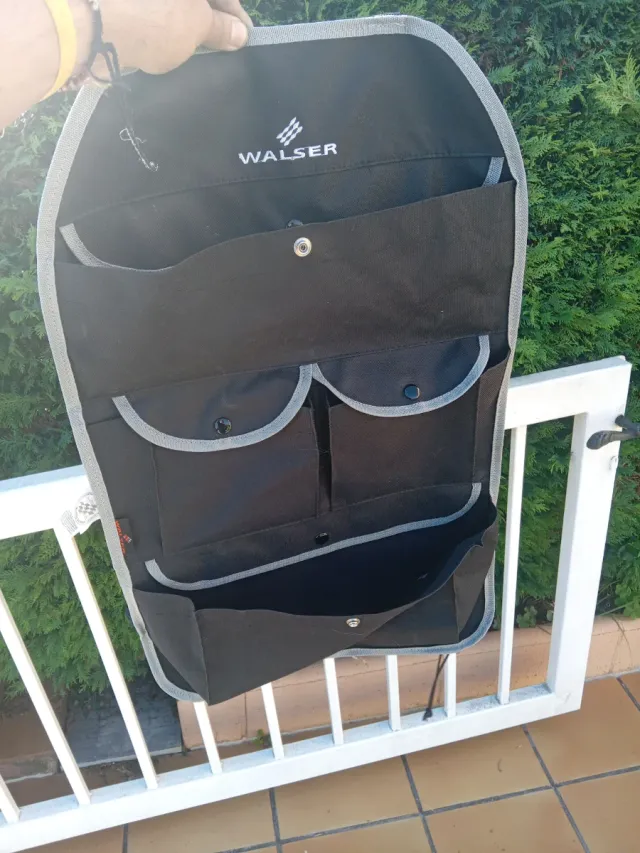 Bolsa organizadora para asiento de coche