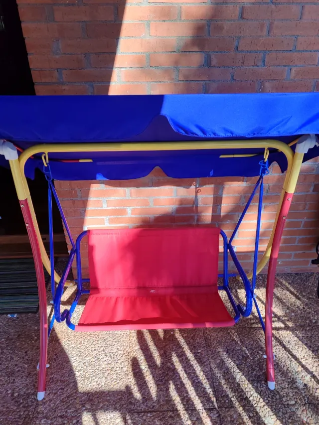 Columpio infantil 3 plazas