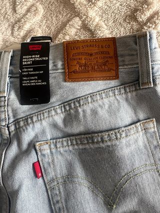 Falda Levi's Vaquera Talla 36