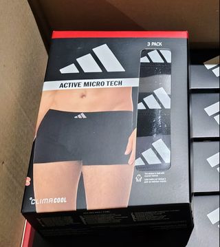 Pack 3 Calzoncillos Adidas Active Micro Talla XXL