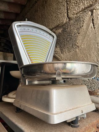 Báscula Vintage Plataforma Metálica