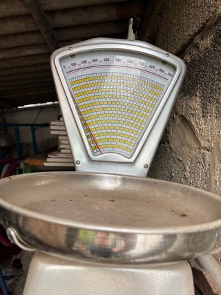 Báscula Vintage Plataforma Metálica