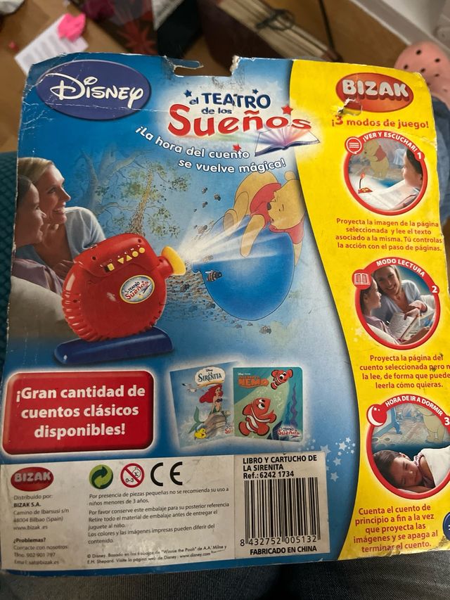 Cartucho Teatro de los Sueños La Sirenita Disney