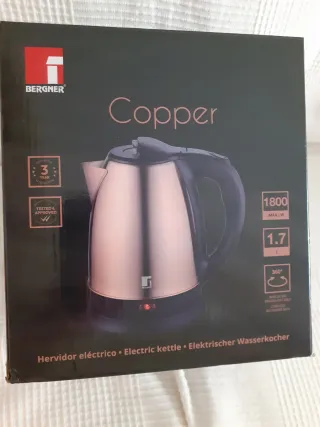 Hervidor de agua Bergner Copper a estrenar