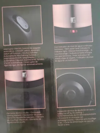 Hervidor de agua Bergner Copper a estrenar