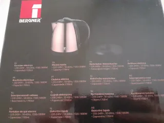 Hervidor de agua Bergner Copper a estrenar