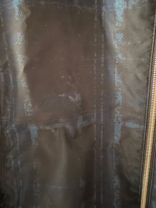 Chaqueta Zara Hombre Azul y Negro