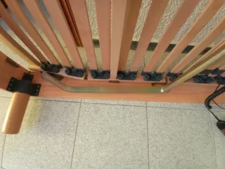 Somier Eléctrico Madera y Plástico