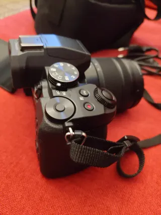 Cámara Panasonic Lumix G80 Negra