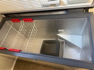 Arcón Congelador Zanussi Grande, medidas 144x68x88