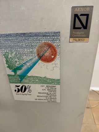 Arcón Congelador Zanussi Grande, medidas 144x68x88