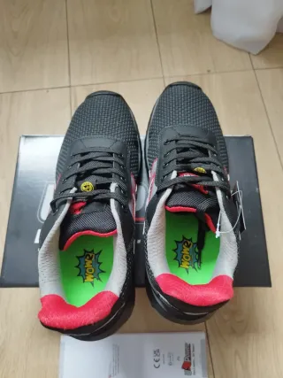 Zapatos seguridad U-Power Lisbona Talla 41 Negros/