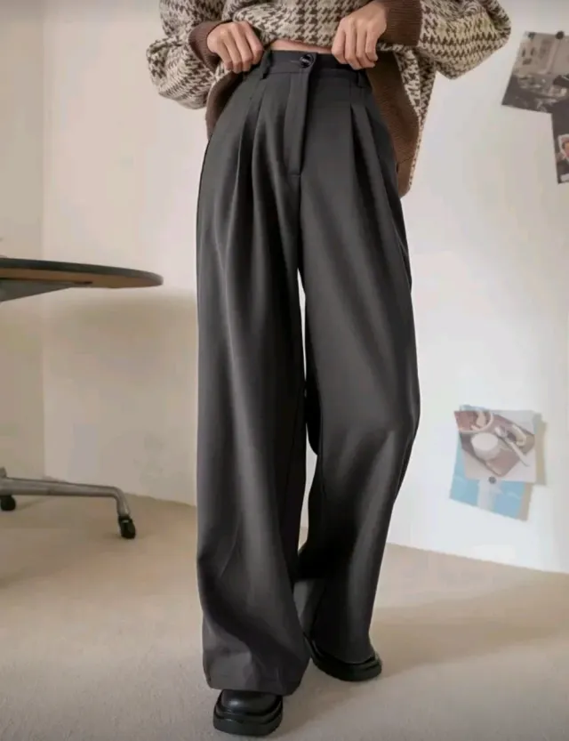 SHEIN - Lote 4 pantalones de pinzas