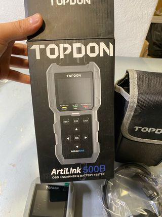 TOPDON AL500B OBD2 Scanner & Battery Tester