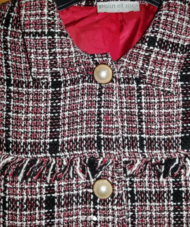 Chaqueta cuadros Polin et Moi