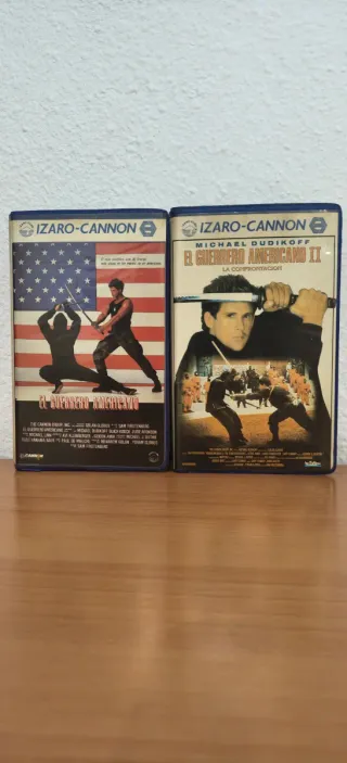 El Guerrero Americano 1 Y II Originales Videoclub