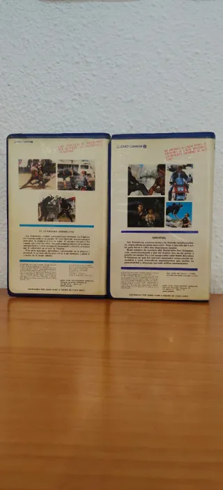 El Guerrero Americano 1 Y II Originales Videoclub