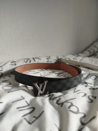 Cinturón Louis Vuitton Damier Graphite
