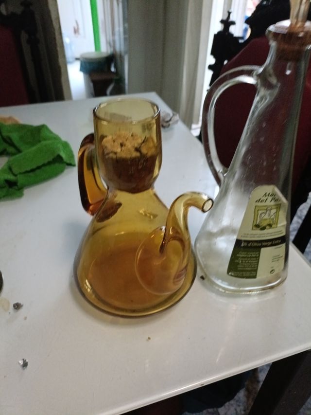 Juego de 2 Aceiteras Antiguas