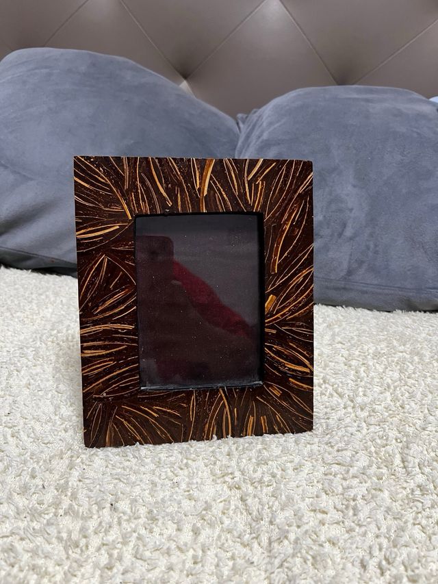 Marco de fotos de madera