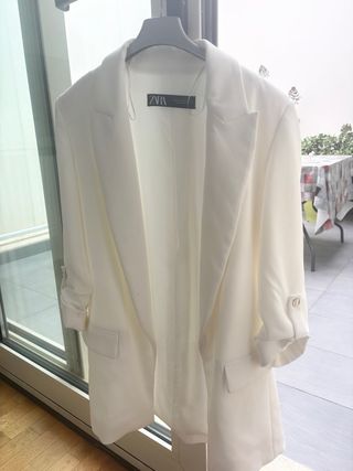 Blazer Bianco Zara XS