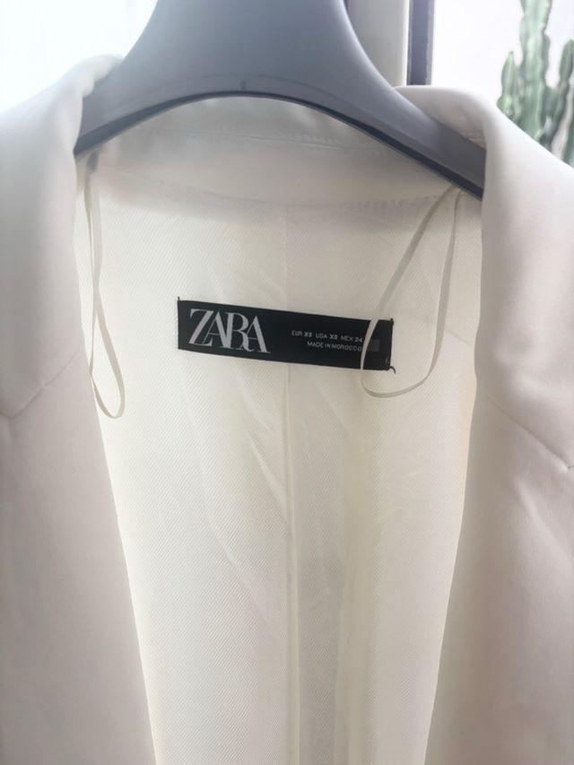 Blazer Bianco Zara XS