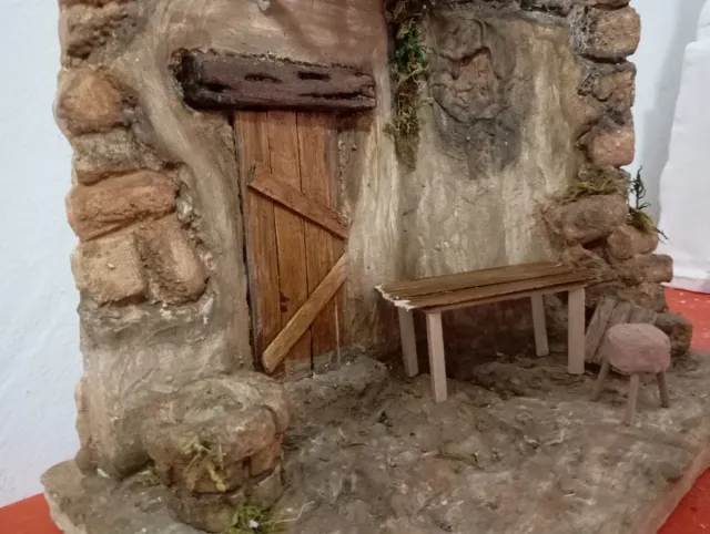 Casa para el Belén artesanal.