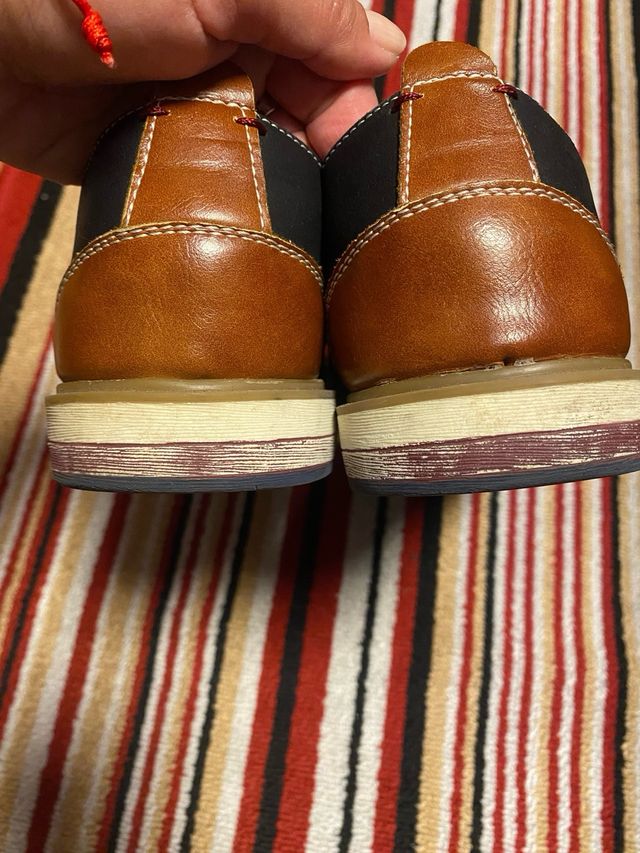 Zapatos Geox Hombre Negro/Marrón