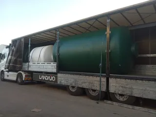 Depósito poliéster uso agrícola y ganadero