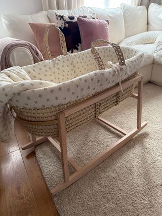 cuco moises minicoton bebé