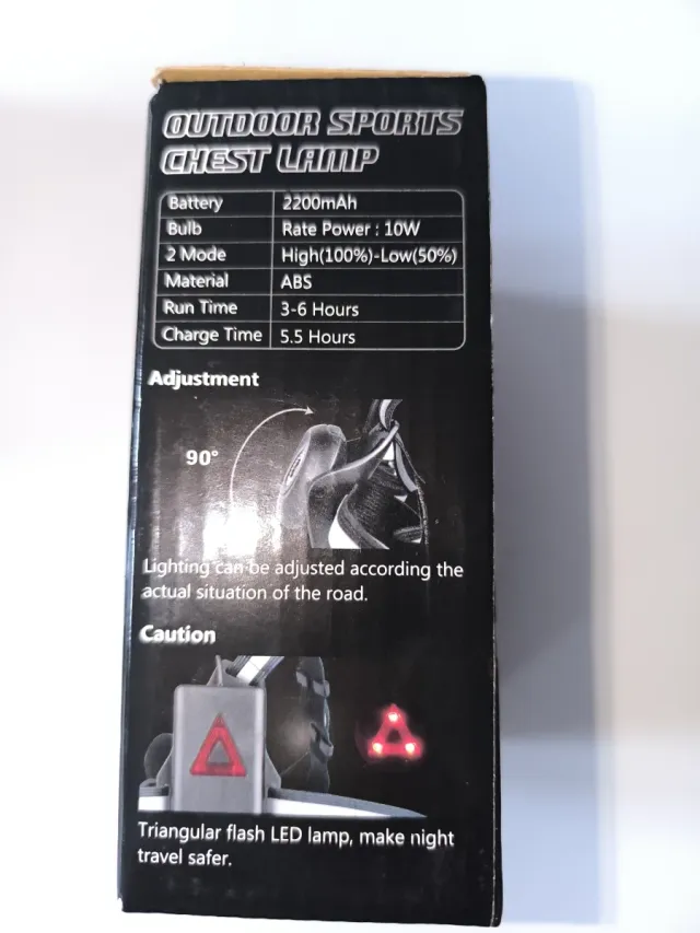 Lámpara Frontal Deportiva Exterior Scheufer