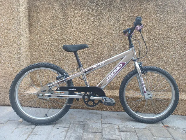 Bicicleta BMX Dyno Plata 7-9 años