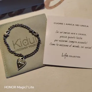 Bracciale Kidult Cuore Amica Sei Unica