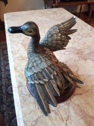 Figura Pato Porcelana Capodimonte