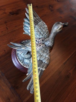 Figura Pato Porcelana Capodimonte